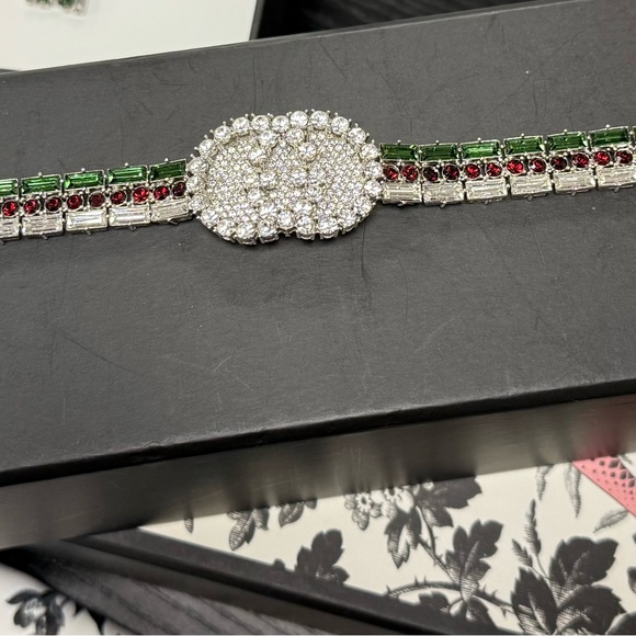 Gucci crystal choker and earrings - Picture 3 of 3